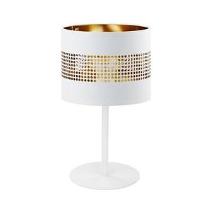 Stolná lampa TAGO 1xE27/15W/230V biela/zlatá 5056 vyobraziť