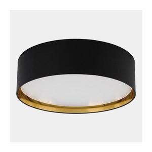 Stropné svietidlo BILBAO 4xE27/15W/230V pr. 60 cm čierna/zlatá 3432 vyobraziť