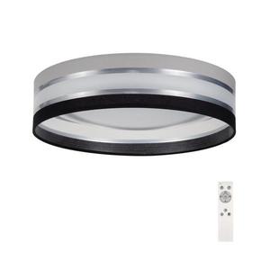 LED Stmievateľné stropné svietidlo SMART CORAL LED/24W/230V čierna/šedá + DO BG-637 vyobraziť