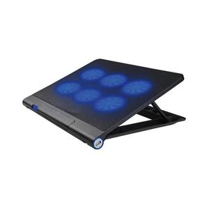 Chladiaca podložka pre notebook 6x látor 2xUSB čierna PLCP6FB vyobraziť