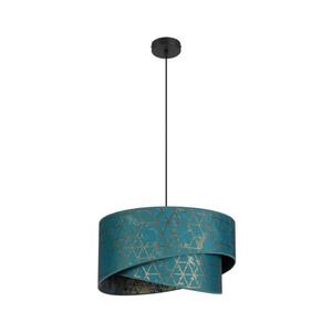 Luster na lanku REZO 1xE27/60W/230V tyrkysová 0048 vyobraziť