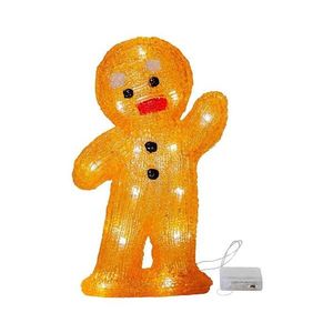 Eglo 410799 - LED Vianočná dekorácia CRYSTALINE 20xLED/0, 06W/3xAA perníček 587-05; 410799 vyobraziť