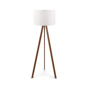 Stojacia lampa AYD 1xE27/60W/230V biela/hnedá 780SGN2429 vyobraziť