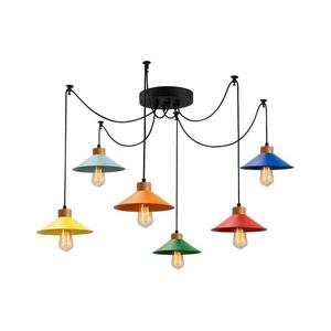 Luster na lanku MANAVGAT 6xE27/100W/230V pavúk 525NOR1269 vyobraziť