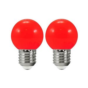 SADA 2x LED Žiarovka PARTY E27/0, 5W/36V červená 3000K 308757 vyobraziť