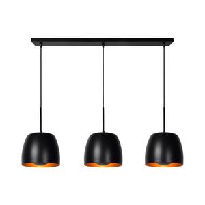Lucide 30488/03/30 - Luster na lanku NOLAN 3xE27/40W/230V čierna 30488/03/30 vyobraziť