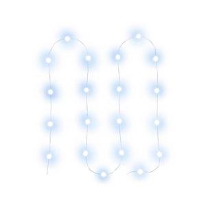 - LED Vianočná reťaz 20xLED/2xAA 2, 3m studená biela 50002910 vyobraziť