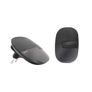 Bezdrôtový zvonček do zásuvky 230V čierna GL-55341BK vyobraziť