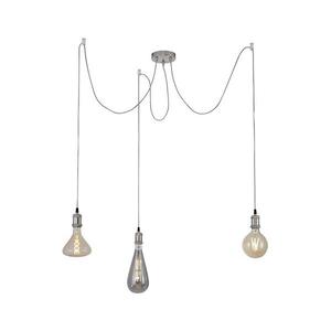 Leuchten Direkt 13571-55 - Luster na lanku DIY 3xE27/60W/230V pavúk matný chróm 13571-55 vyobraziť