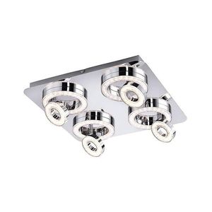 Leuchten Direkt 14522-17 - LED Bodové svietidlo TIM 4xLED/2, 8W/230V + 4xLED/3, 1W 14522-17 vyobraziť