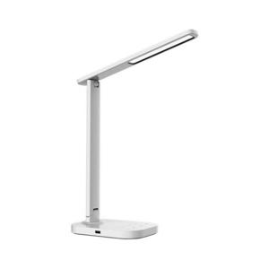 LED Stmievateľná dotyková stolná lampa s USB konektorom KIARA LED/7W/230V biela DL4304/W vyobraziť