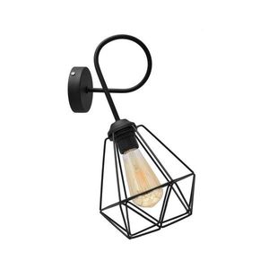 Nástenné svietidlo KARO 3xE27/15W/230V čierna K-2016/1+1311S BK vyobraziť