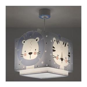 Dalber 63112T - Detský luster JUNGLE 1xE27/15W/230V modrá 63112T vyobraziť