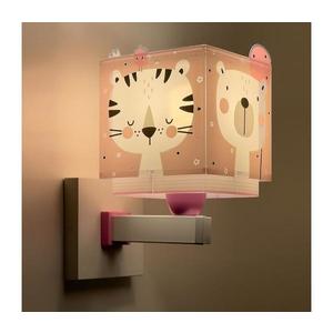 Dalber 63119S - Detské nástenné svietidlo JUNGLE 1xE27/15W/230V ružová 63119S vyobraziť