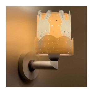 Dalber 61159S - Detské nástenné svietidlo BUNNY 1xE27/60W/230V oranžová 61159S vyobraziť