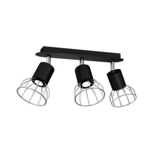 Bodové svietidlo DANTE 3xGU10/25W/230V čierna/lesklý chróm MLP7357 vyobraziť