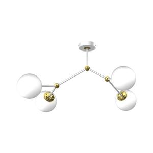Prisadený luster JOY 4xE14/40W/230V biela/zlatá MLP7465 vyobraziť