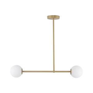 Luster na tyči GAMA 2xG9/12W/230V zlatá 33331 vyobraziť