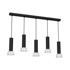 Luster na lanku DANTE 5xGU10/25W/230V čierna/lesklý chróm MLP7361 vyobraziť