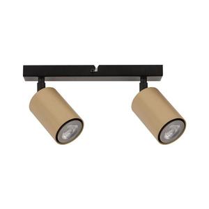 Bodové svietidlo ZOOM 2xGU10/25W/230V čierna/zlatá 33320 vyobraziť