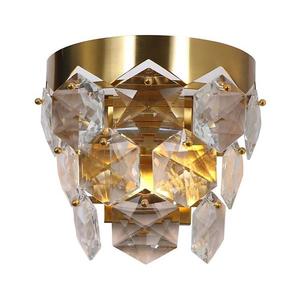 Krištáľové nástenné svietidlo GRACE 2xE14/40W/230V zlatá ML6935 vyobraziť