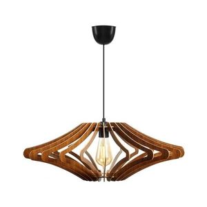 Luster na lanku 1xE27/60W/230V hnedá pr. 59 cm 390FLH1538 vyobraziť