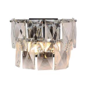 Krištáľové nástenné svietidlo CHELSEA 2xE14/40W/230V chróm ML6930 vyobraziť