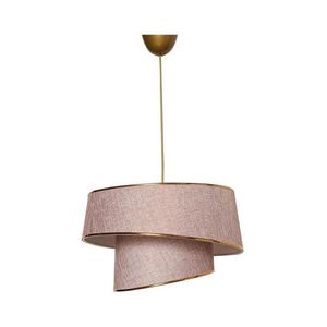 Luster na lanku BARETTE 1xE27/60W/230V ružová 390FLH1628 vyobraziť