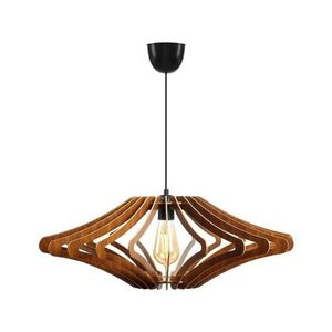 Luster na lanku 1xE27/60W/230V hnedá pr. 47 cm 390FLH1561 vyobraziť