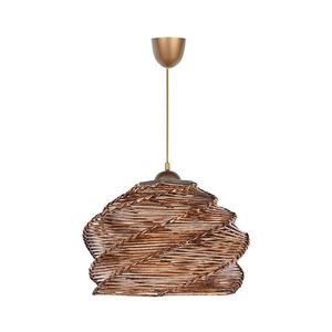 Luster na lanku RUCHE 1xE27/60W/230V ratan 390FLH1607 vyobraziť