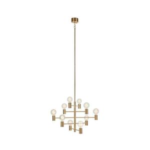 Markslöjd 108117 - Luster na tyči PARIS 10xE27/60W/230V zlatá 108117 vyobraziť