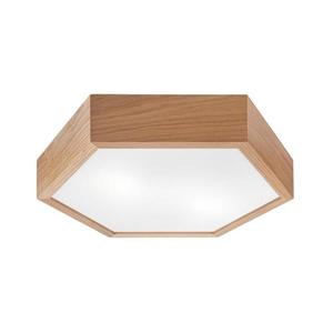 Stropné svietidlo OAK HEX 2xE27/60W/230V pr. 43 cm dub LD-PD 5.2 oak vyobraziť