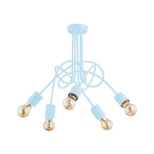 Detský prisadený luster TANGO 5xE27/60W/230V modrá 28485 vyobraziť