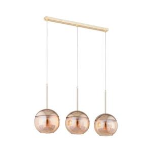 Luster na lanku VOLDA 3xE27/60W/230V mosadz 62159 vyobraziť