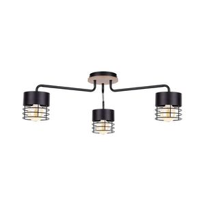 Keter Lighting Prisadený luster CAS WOOD 3xE27/60W/230V 1149/22 vyobraziť