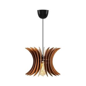 Luster na lanku 1xE27/60W/230V hnedá pr. 20 cm 390FLH1549 vyobraziť