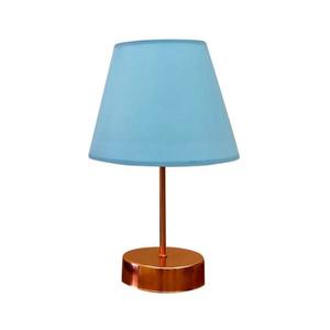 Stolná lampa 1xE27/60W/230V modrá/medená 390FLH1719 vyobraziť