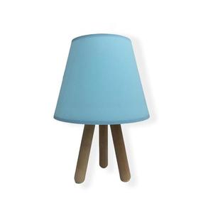 Stolná lampa WOOD 1xE27/60W/230V modrá 390FLH1716 vyobraziť