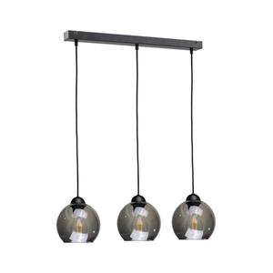 Keter Lighting Luster na lanku UNO 3xE27/60W/230V čierna/dymová 1319/22 vyobraziť
