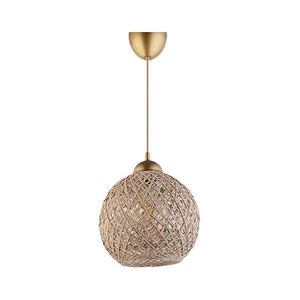 Luster na lanku JUTE 1xE27/60W/230V béžová 390FLH1568 vyobraziť