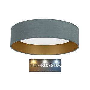 Brilagi - LED Stropné svietidlo VELVET LED/24W/230V 3000/4000/6400K mintová/zlatá vyobraziť