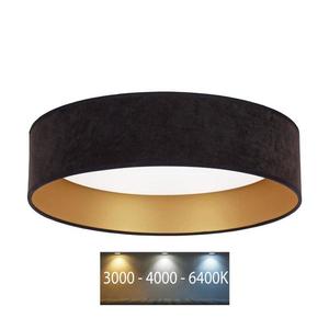 Brilagi - LED Stropné svietidlo VELVET LED/24W/230V 3000/4000/6400K čierna/zlatá vyobraziť