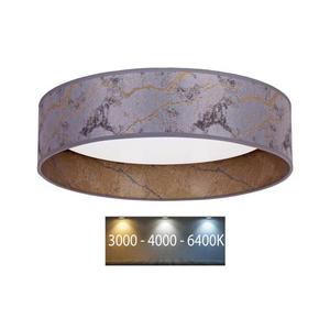 Brilagi - LED Stropné svietidlo VELVET LED/24W/230V 3000/4000/6400K šedá/zlatá vyobraziť