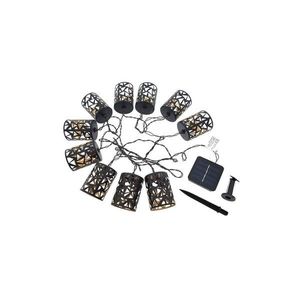 LED Solárna reťaz 10xE12/3, 65m IP44 teplá biela 340000828 vyobraziť