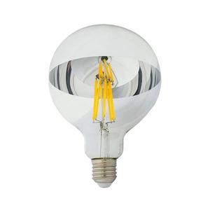 LED Žiarovka so zrkadlovým vrchlíkom DECOR MIRROR G125 E27/12W/230 4200K strieborná 80000686 vyobraziť