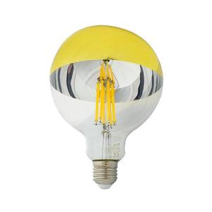 LED Žiarovka so zrkadlovým vrchlíkom DECOR MIRROR G125 E27/12W/230V 4200K zlatá 80000687 vyobraziť