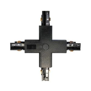 Konektor pre svietidlá v lištovom systéme 3-fázový TRACK čierna typ + ML7098 vyobraziť