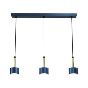 Luster na lanku ARENA 3xGX53/11W/230V modrá/zlatá MLP7773 vyobraziť