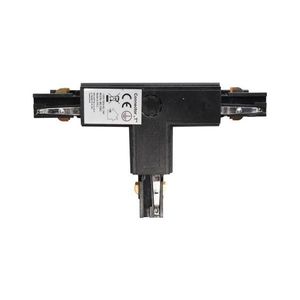 Konektor pre svietidlá v lištovom systéme 3-fázový TRACK čierna typ T ML7092 vyobraziť