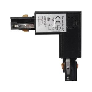 Konektor pre svietidlá v lištovom systéme 3-fázový TRACK čierna typ L ML7086 vyobraziť